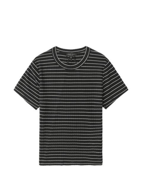 rag & bone striped ribbed T-shirt