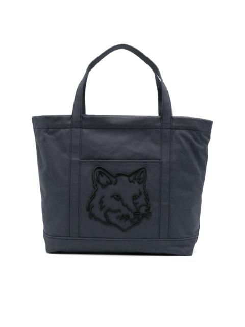Maison Kitsuné large Fox Head tote bag