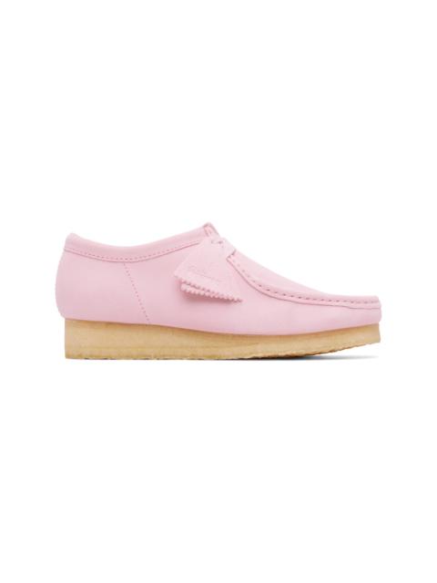 Clarks Originals Pink Wallabee Derbys