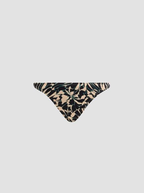 ULLA JOHNSON Women's Mallorca Printed Bikini Bottom - Mercury