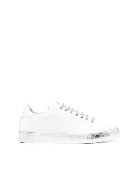 Strass low-top sneakers
