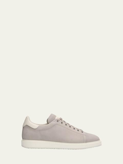 Brunello Cucinelli Men's Low-Top Leather Sneakers