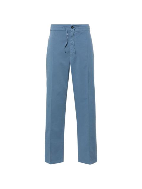 Canali mid-rise tapered trousers