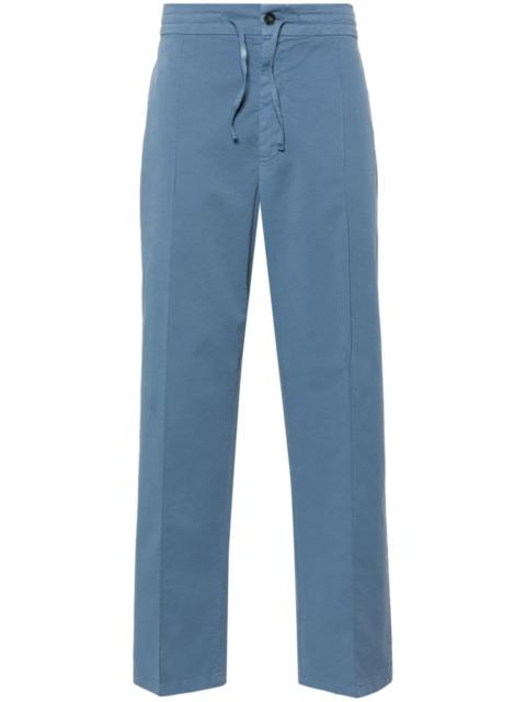 Canali mid-rise tapered trousers