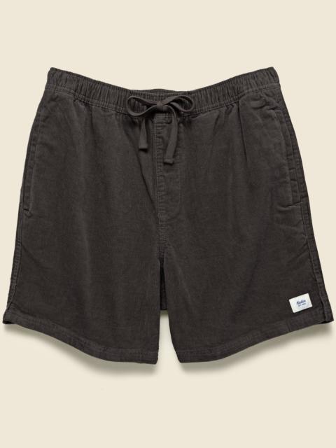 Katin 7" Cord Local Shorts - Black