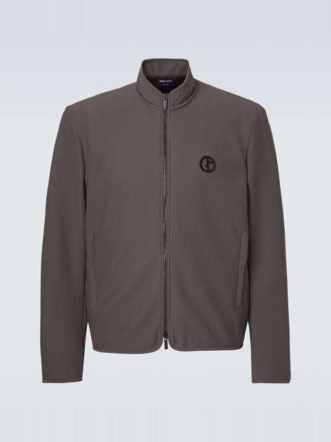 GIORGIO ARMANI Logo blouson jacket