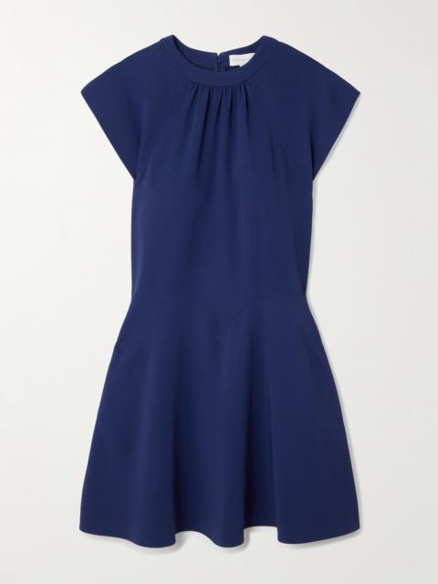 Stella McCartney Gathered Crepe Mini Dress
