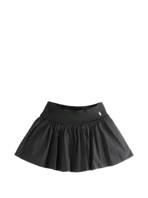 Polo Ralph Lauren gathered mini skirt