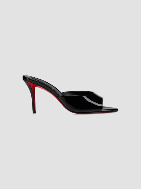 Christian Louboutin Women's Miss Z Patent Leather 80MM Mules - Black