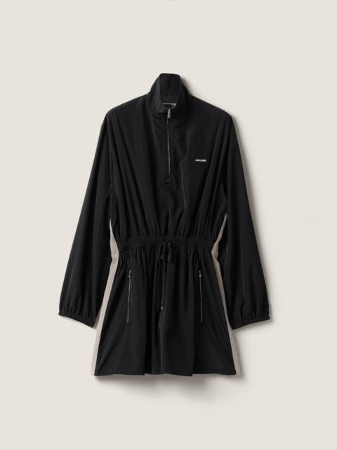 Miu Miu Technical silk dress