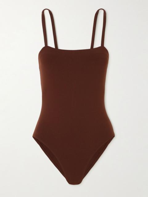 ERES Les Essentiels Aquarelle swimsuit Chocolate