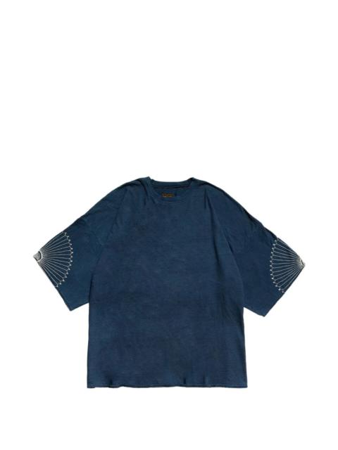 embroidery oversized T-shirt