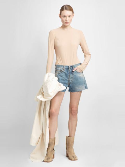 MAISON MARGIELA WOMAN BEIGE BODYSUITS