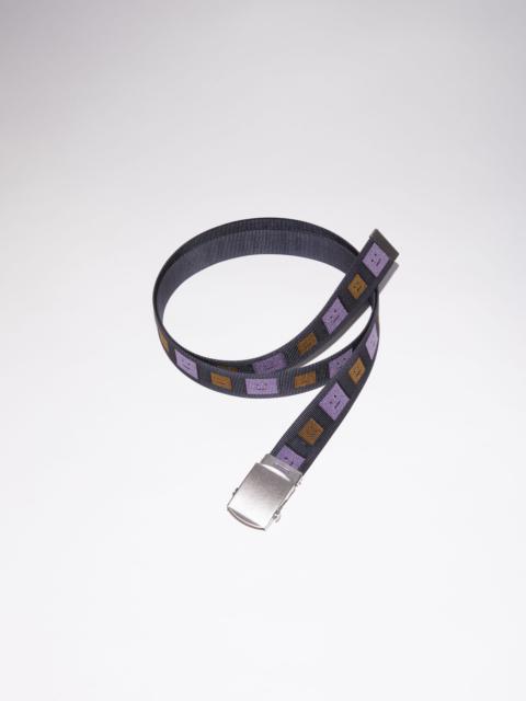 Acne Studios Webbing buckle belt - Dark grey