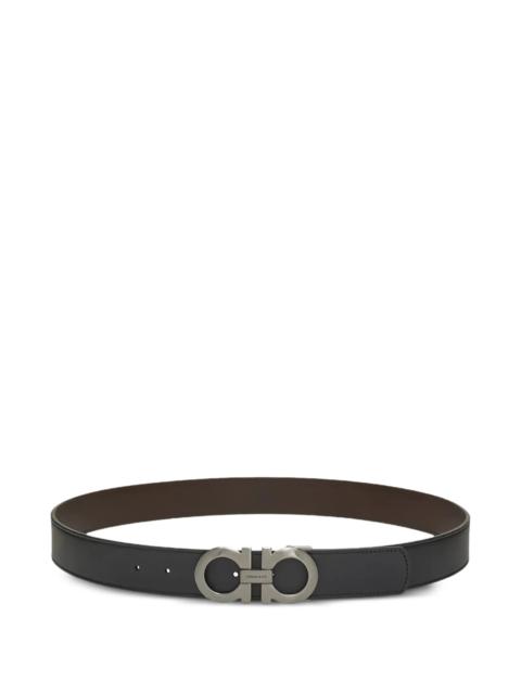 FERRAGAMO Ferragamo Gancini Adjustable Buckle Belt