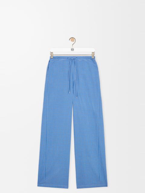 Loewe Drawstring trousers in cotton