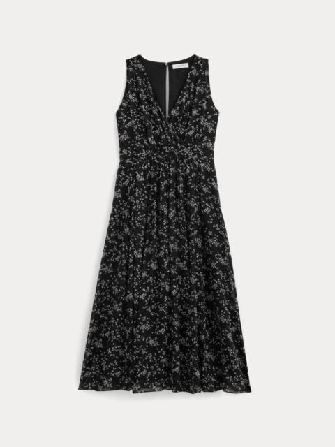 EVERLANE MAXI DRESS IN SILK GEORGETTE