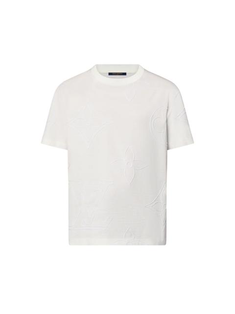 Louis Vuitton Monogram Embroidered Cotton T-Shirt
