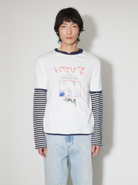 Our Legacy Tanker T-Shirt in Snow Shigatsu Print