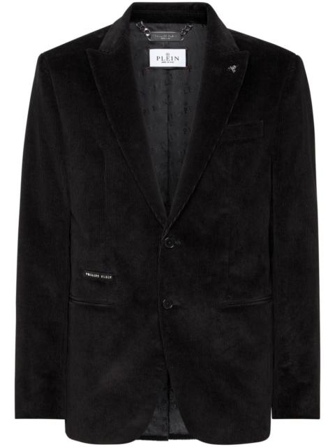 PHILIPP PLEIN velvet blazer