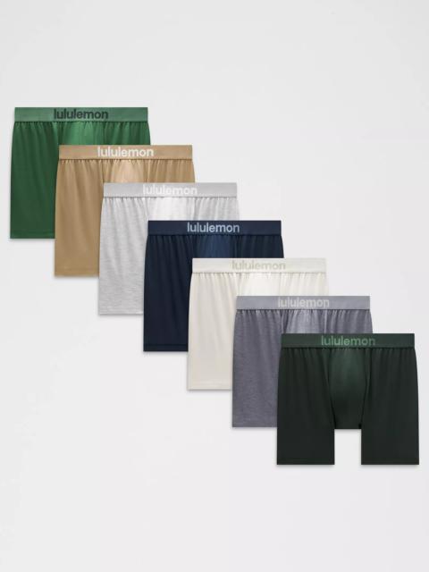 lululemon Always In Motion Boxer 5" *7 Pack