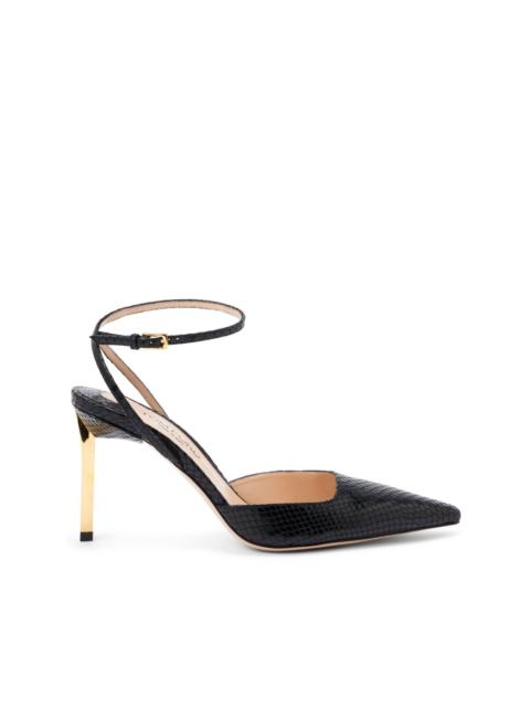 TOM FORD 85mm embossed pumps