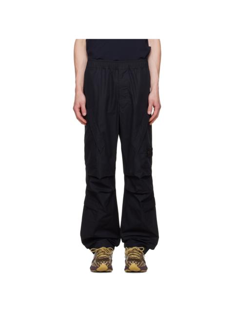 Stone Island Black 3100022 All-Weather Cotton Canvas Ghost Pants