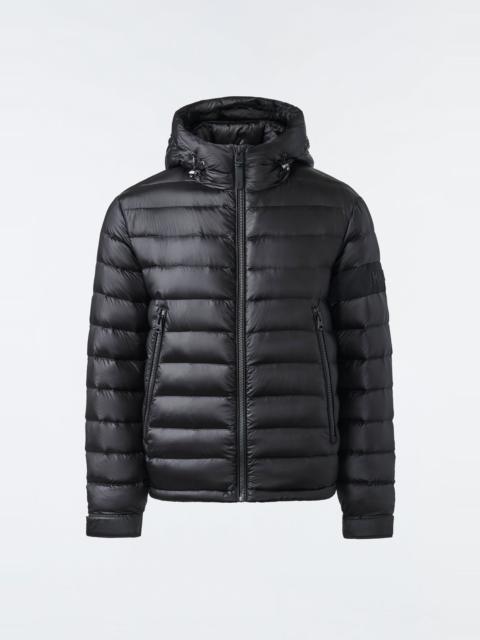 KEAGAN Re-Stop down jacket with hood for men