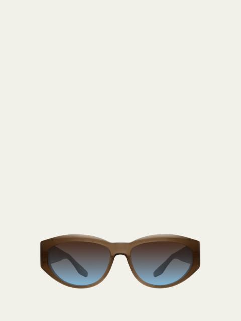 BARTON PERREIRA Robinson 56mm Rectangular Sunglasses