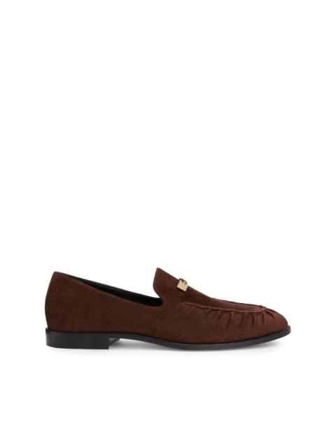 Giuseppe Zanotti Jareth velvet loafers