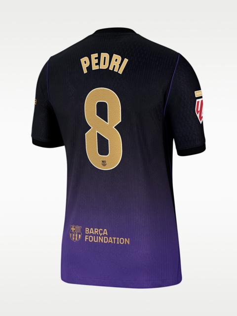 Nike Pedri Barcelona 2026/27 Match Away Kobe Men's Nike Aero-FIT Soccer Jersey
