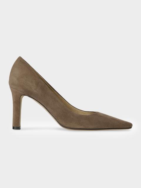 The Row 80mm Carla Suede Pumps
