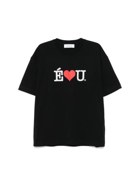 Étude slogan-print T-shirt