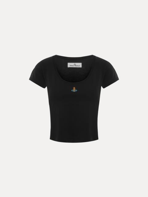 在庫わずか【Vivienne Westwood】Ripped And Ready Peru Tシャツ Black 'Ripped & Ready' Peru T-shirt by Vivienne Westwood on Sale