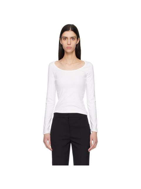FLORE FLORE White Longsleeve Fem T-shirt