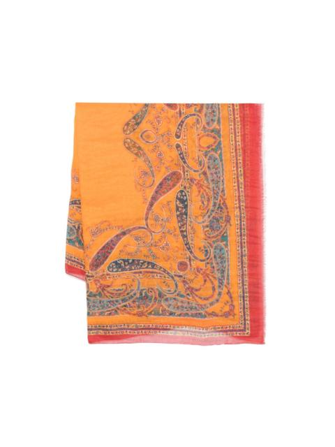 Etro paisley-print scarf