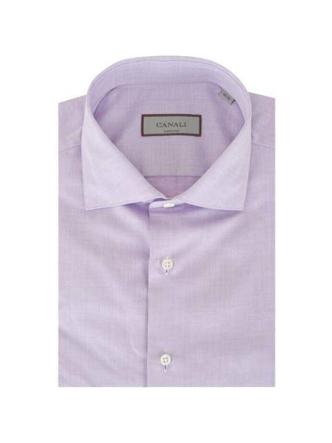 Canali buttoned cotton shirt