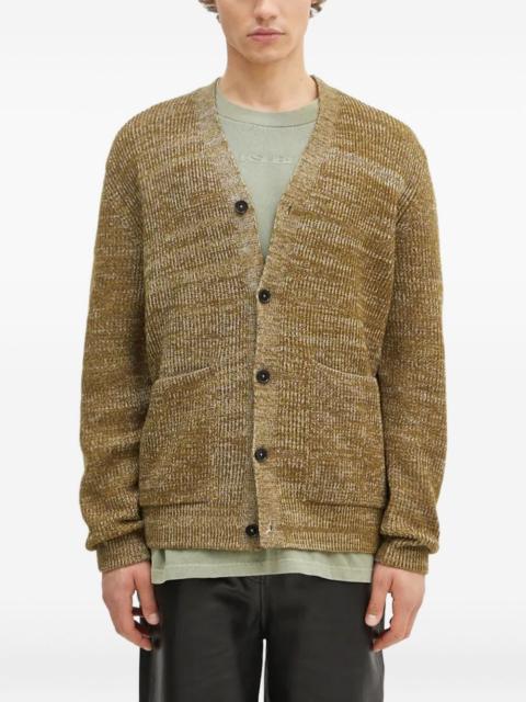 NORSE PROJECTS textured patch-pocket cardigan