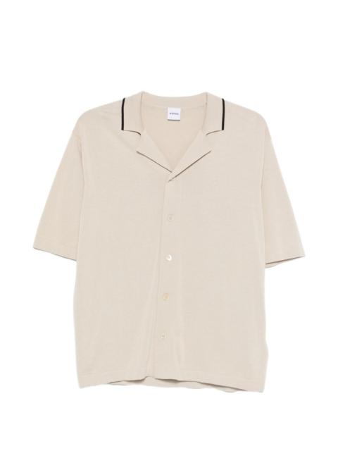 Aspesi contrast-trim shirt