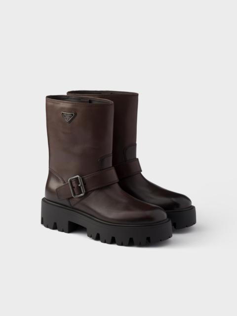 Prada Leather booties