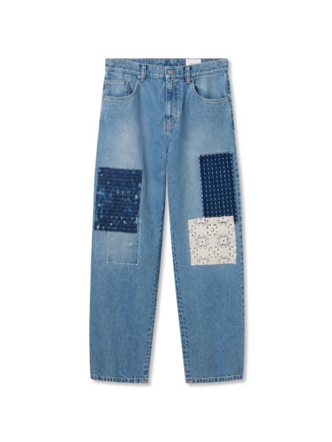 Axel Arigato Patchwork Relaxed Jeans