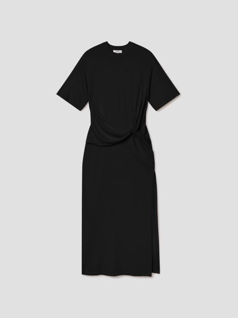 AGOLDE ZANNA MAXI DRESS IN BLACK