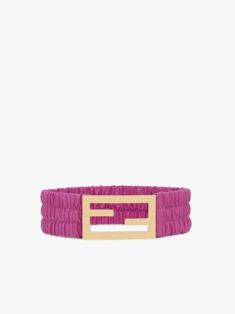 FENDI Purple jersey belt