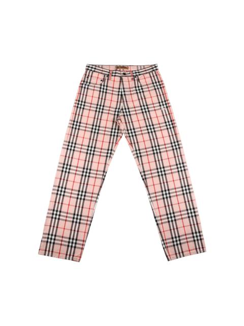 Supreme Supreme x Burberry Regular Jean 'Pink'