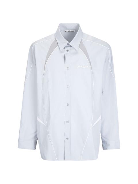 Acne Studios logo-embroidered shirt