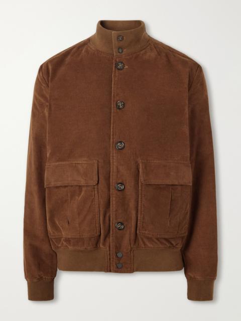 Valstar Valstarino Cotton-Blend Corduroy Bomber Jacket