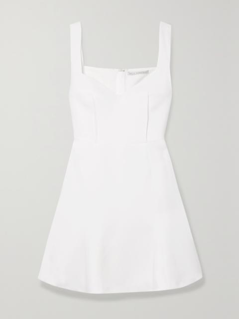 EMILIA WICKSTEAD Easter Wool-crepe Mini Dress