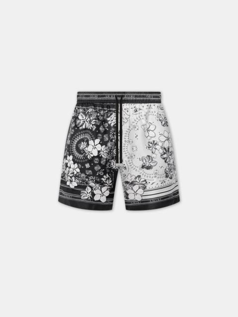 BANDANA FLORAL SHORT