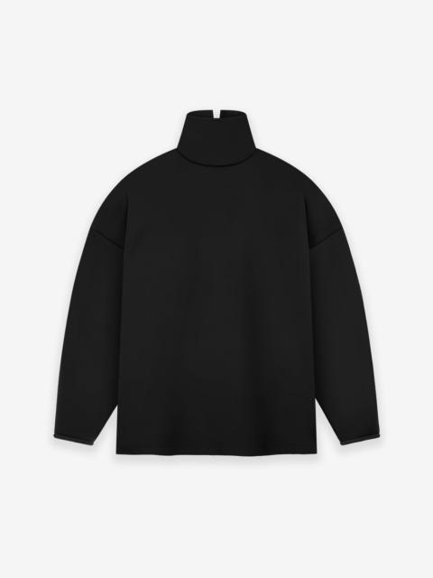 Fear of God Fear Of God Black Nylon And Cotton Turtleneck