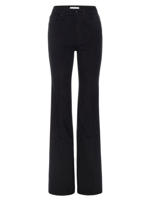 GOOD AMERICAN Women's Good Legs Flare Never Fades Jeans - Black